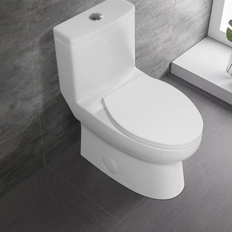 Giving Tree 1.1/1.6 GPF Dual Flush Elongated One-Piece Toilet Floor Mount - Image 4
