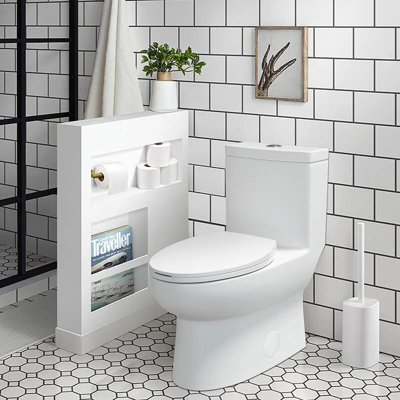 Giving Tree 1.1/1.6 GPF Dual Flush Elongated One-Piece Toilet Floor Mount - Image 7