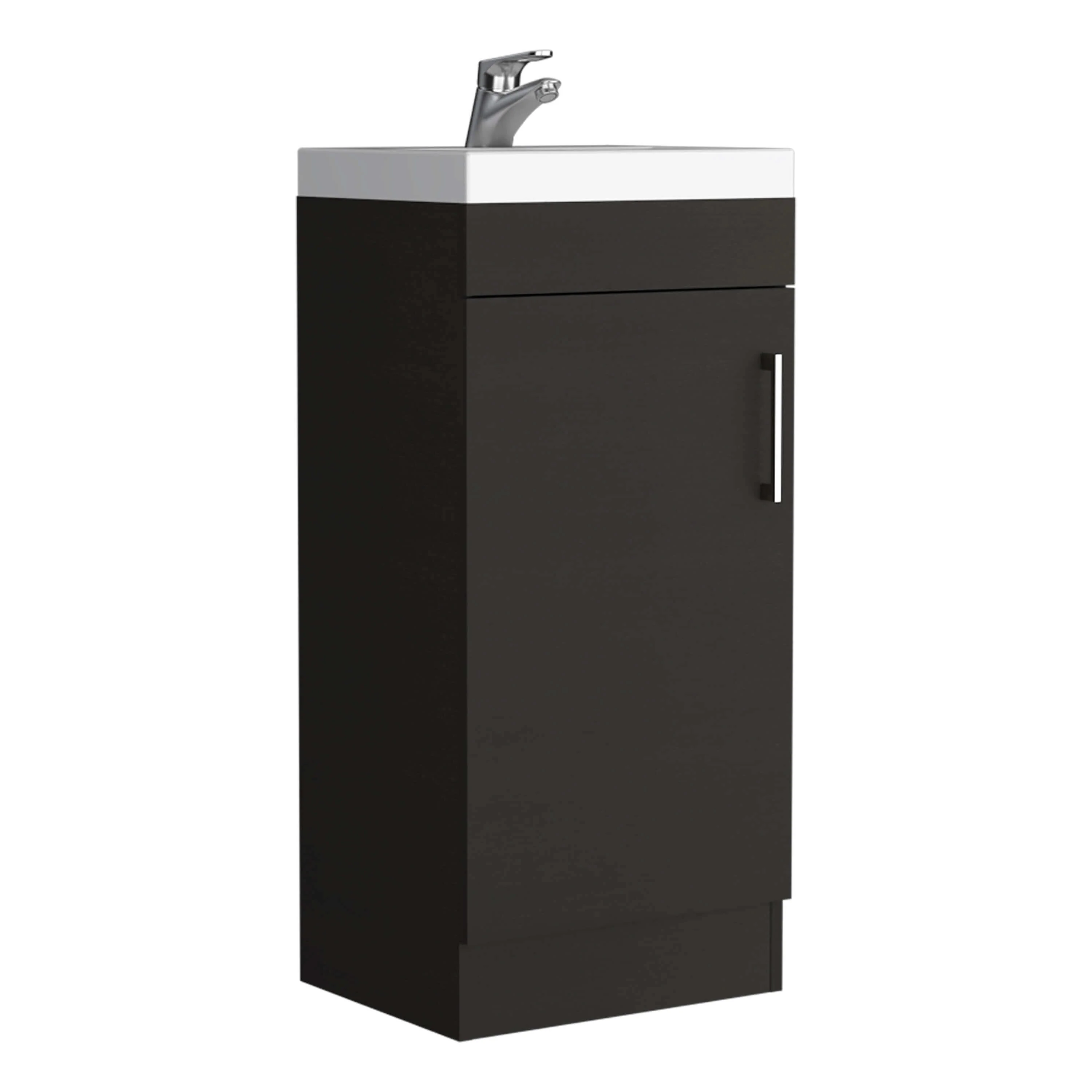 15'' Compact Particleboard Bathroom Vanity - Image 5