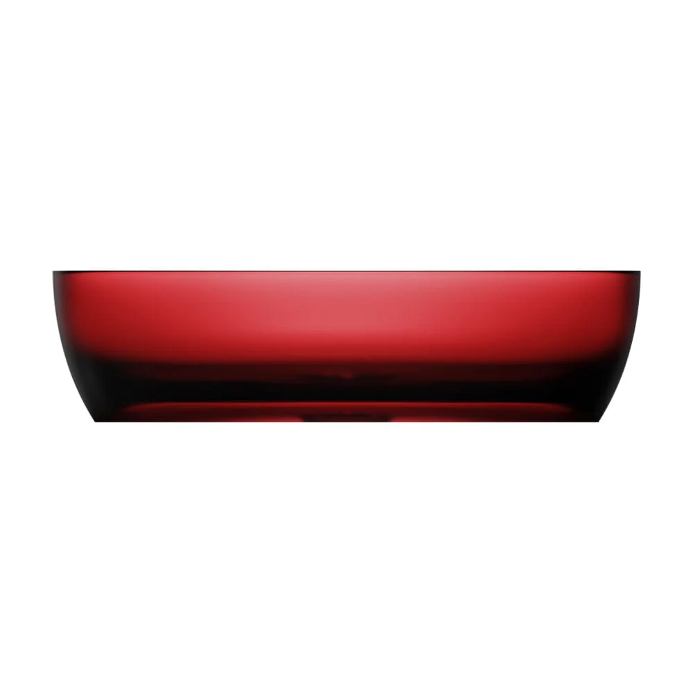23''x15'' Bathroom Sink Art Translucent Stone Resin Oval Vessel with Drainpipe - Image 8