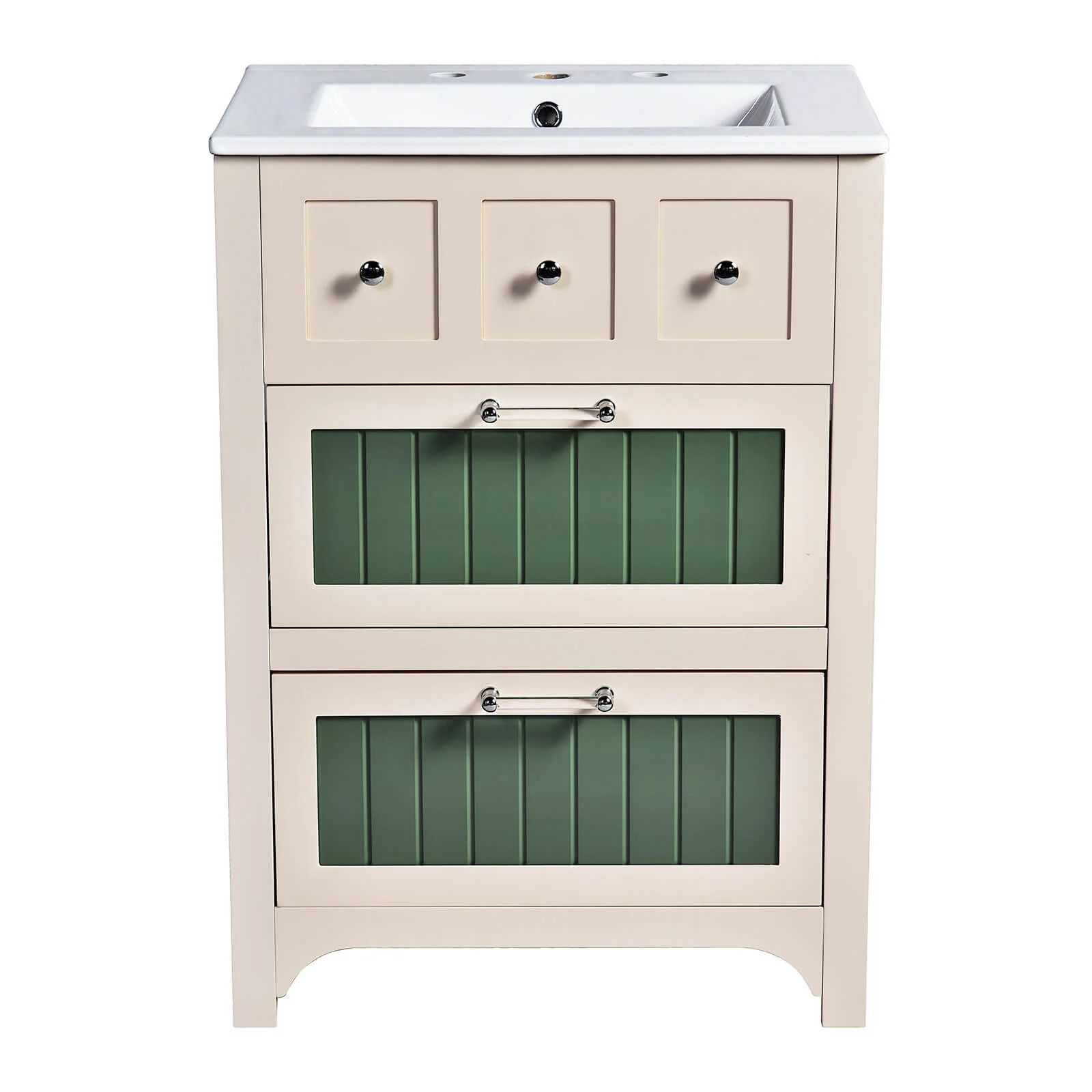 24" Two-Tone Design Bathroom Vanity - Image 6