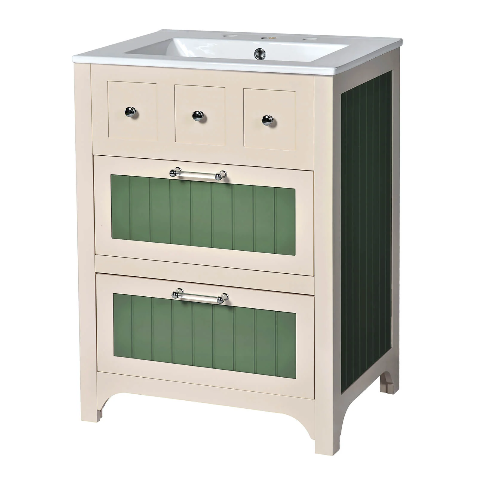 24" Two-Tone Design Bathroom Vanity - Image 7
