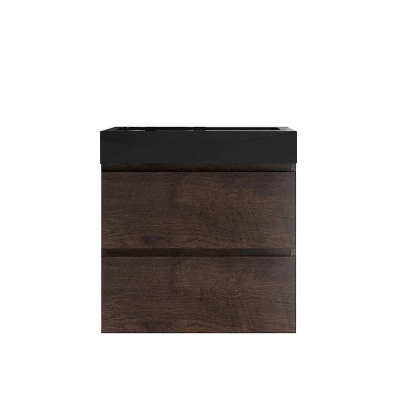 24" Bathroom Vanity with Sink Wall-Mounted Floating One-Piece Sink Cabinet - Image 15