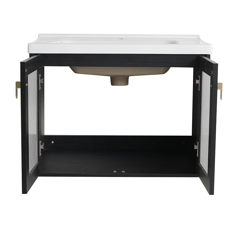 28 Inch Wall-Mounted  Bathroom Vanity with Sink, for Small Bathroom - Image 17