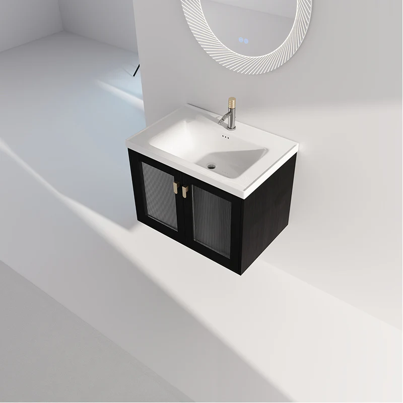 28 Inch Wall-Mounted  Bathroom Vanity with Sink, for Small Bathroom - Image 3