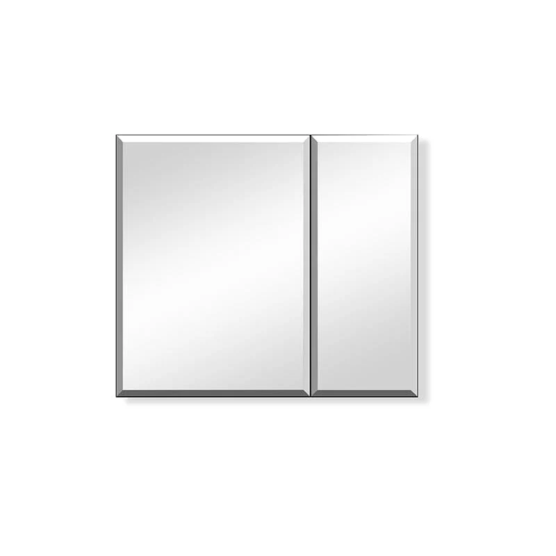 30 x 26 Inch Medicine Cabinet with Mirror Aluminum Large Storage Space - Image 11