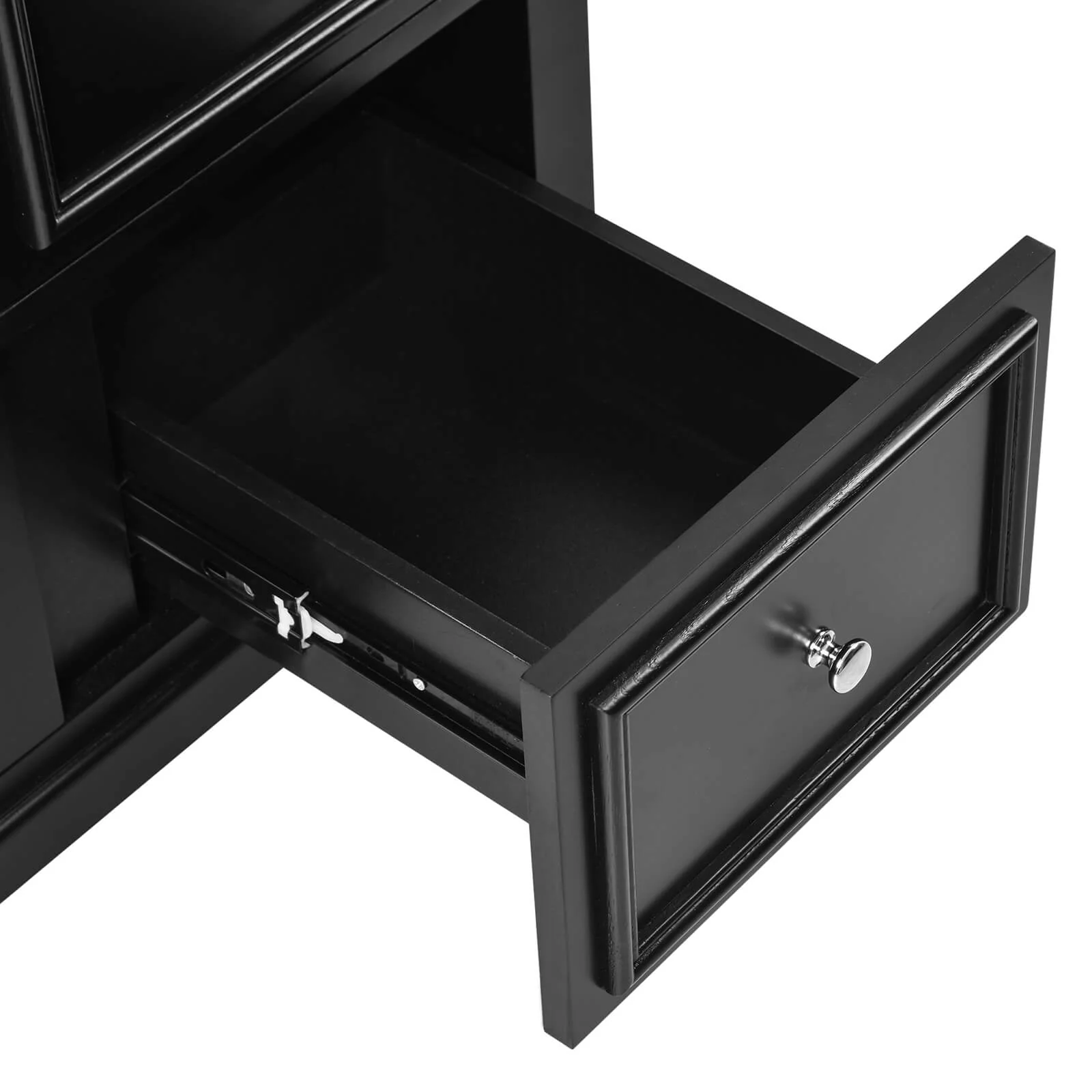 30" Floor Mount Single Sink Bathroom Vanity in Black - Image 18