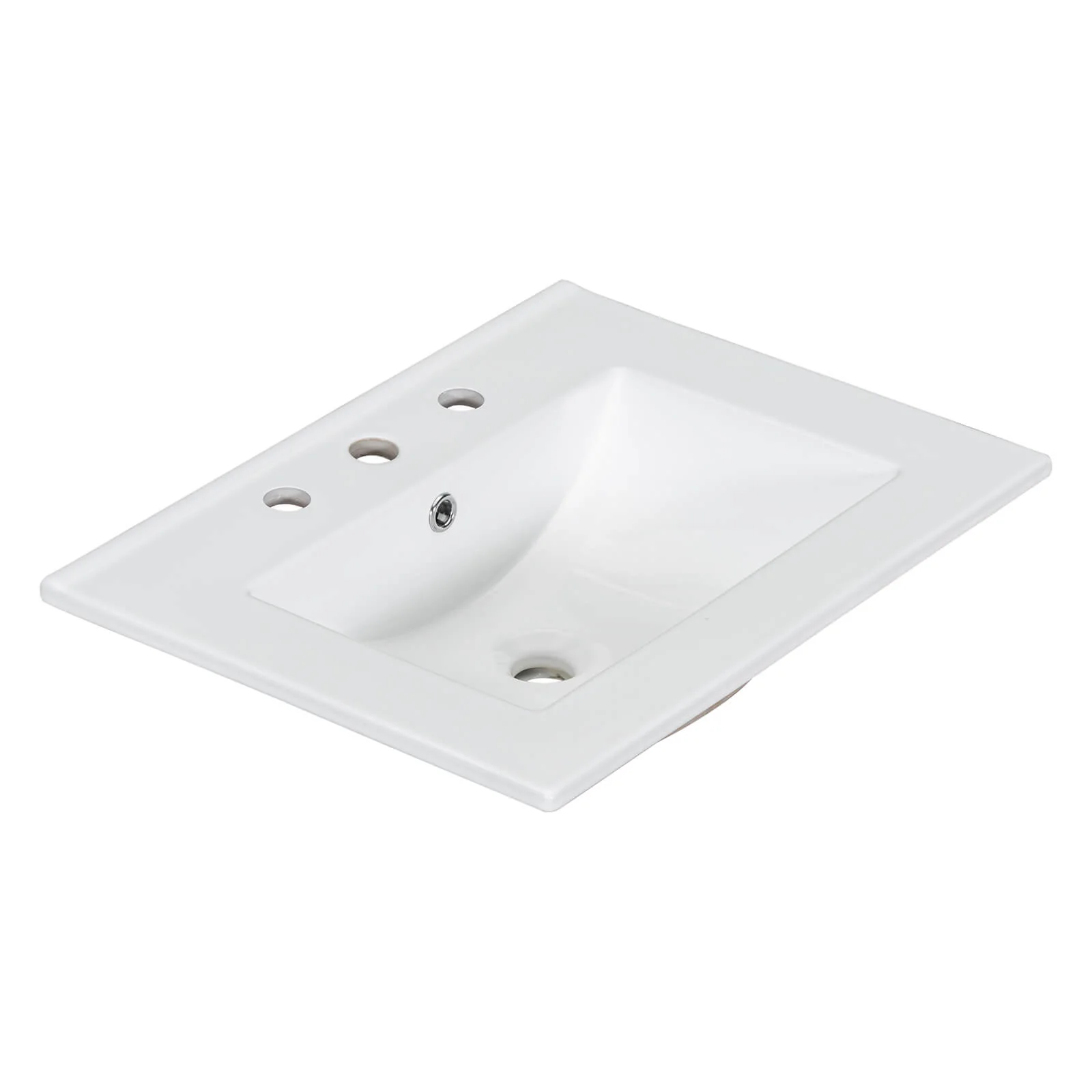 30" Floor Mount Single Sink Bathroom Vanity in White - Image 17