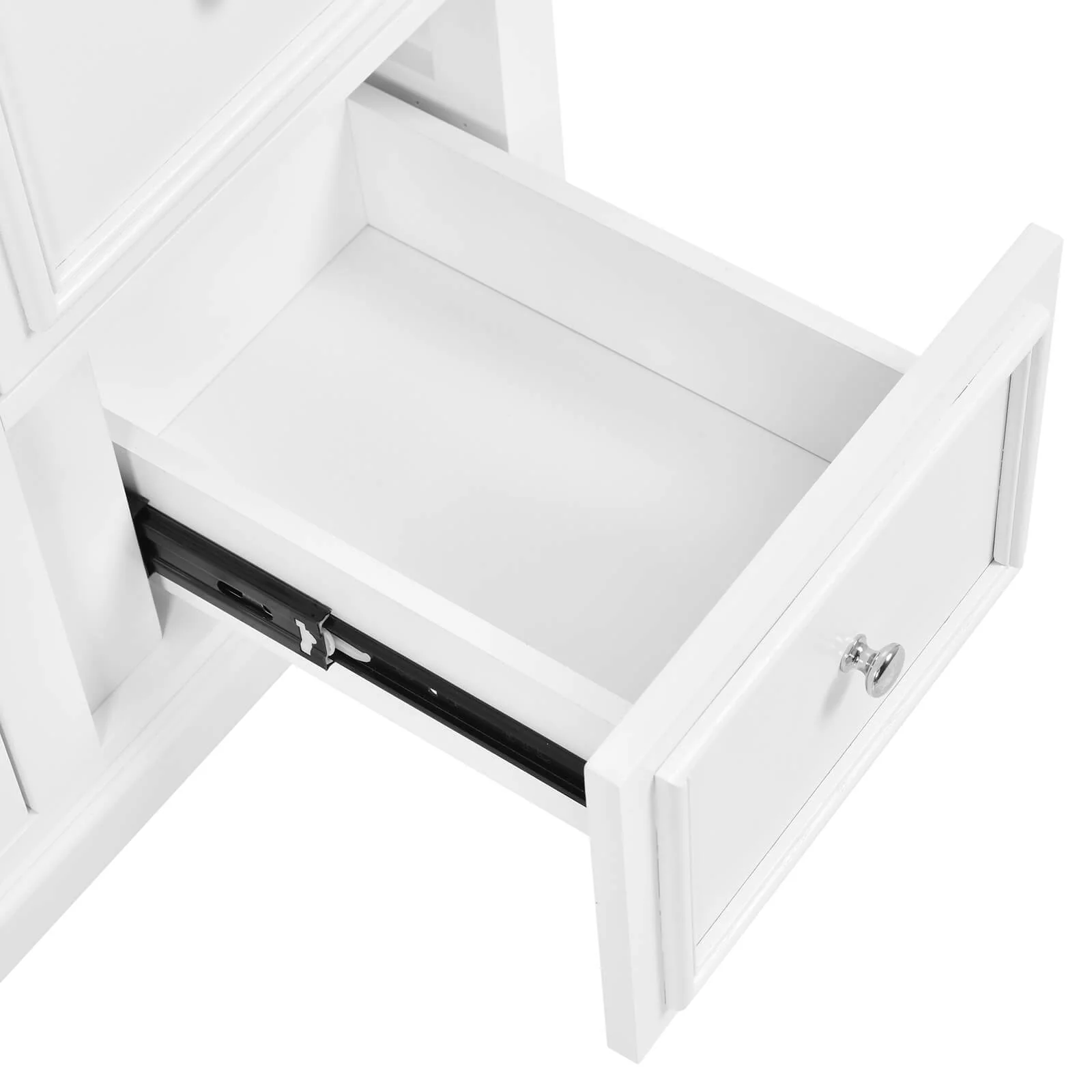 30" Floor Mount Single Sink Bathroom Vanity in White - Image 18