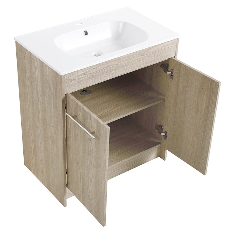 30-Inch Freestanding Bathroom Vanity with Sink and Soft-Close Doors - Image 15