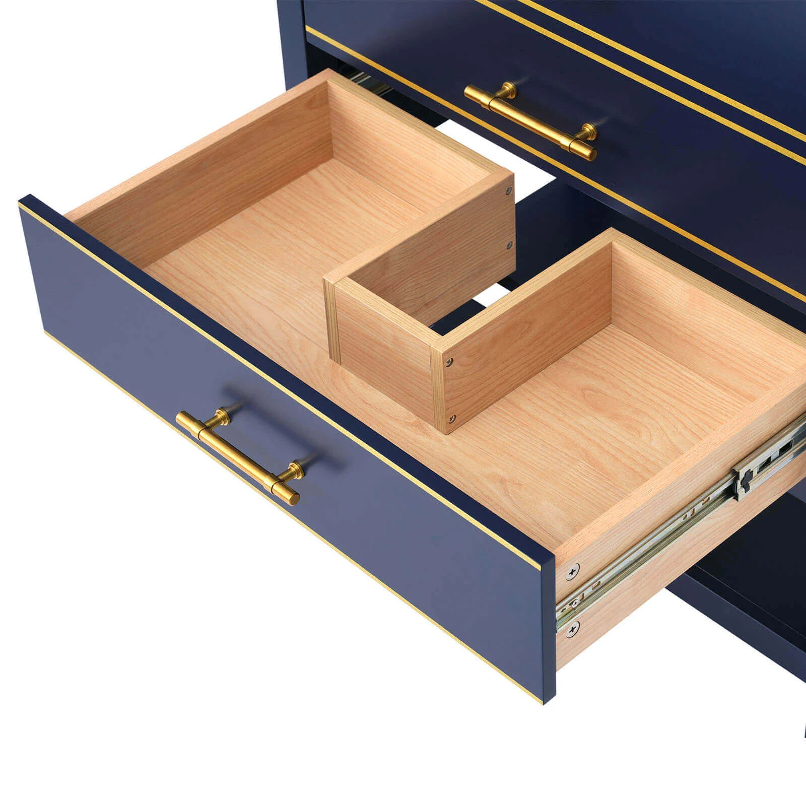 30'' Navy Blue Modern Freestanding Bathroom Vanity - Image 12