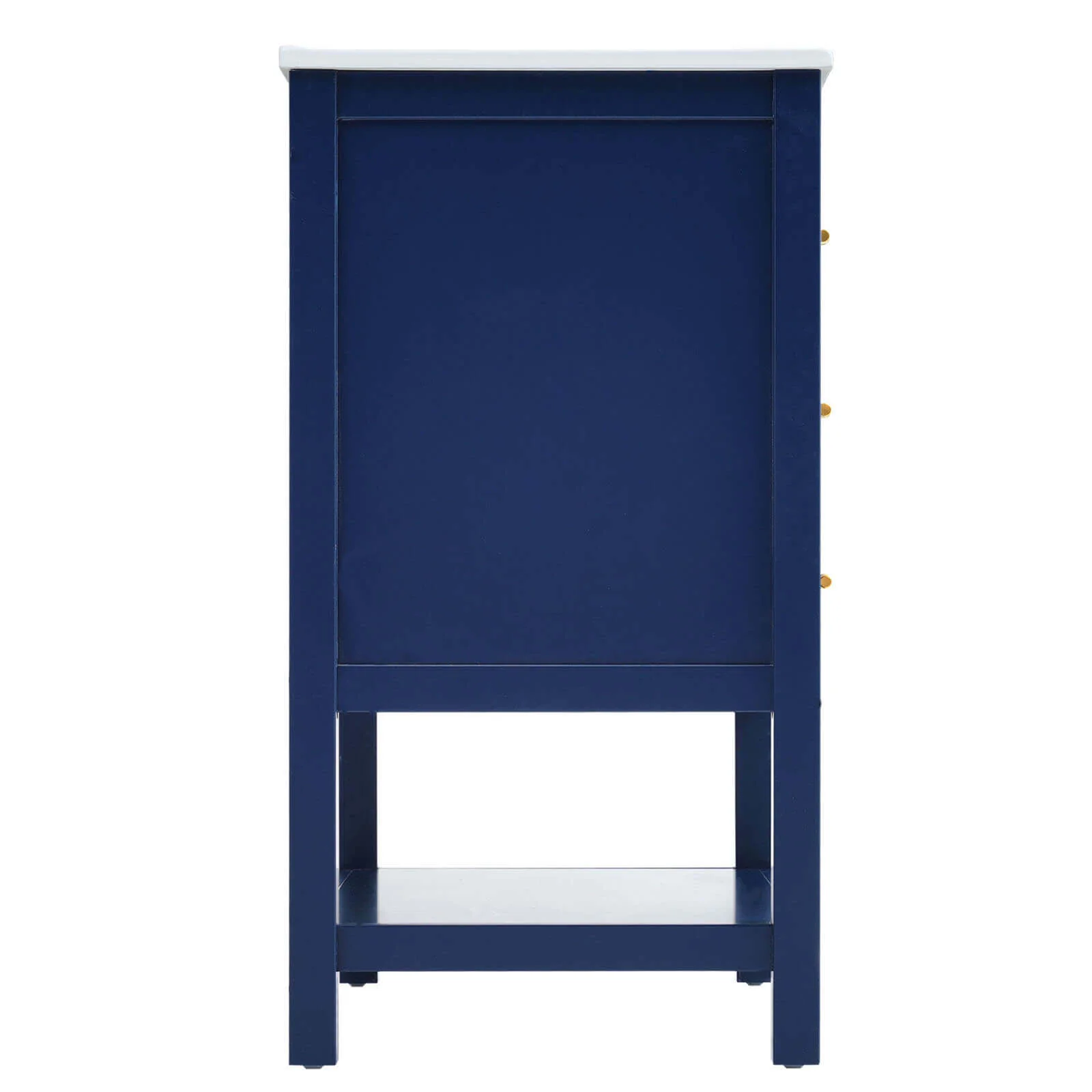 30'' Navy Blue Modern Freestanding Bathroom Vanity - Image 7