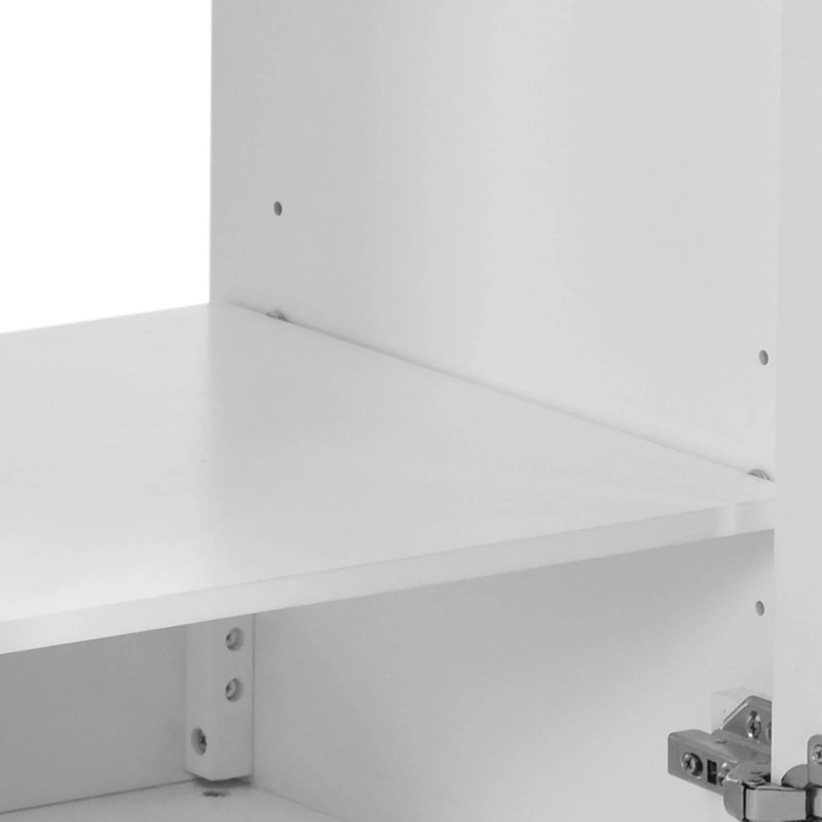 30" White Bathroom Vanity with 2 Left-Side Drawers - Image 19