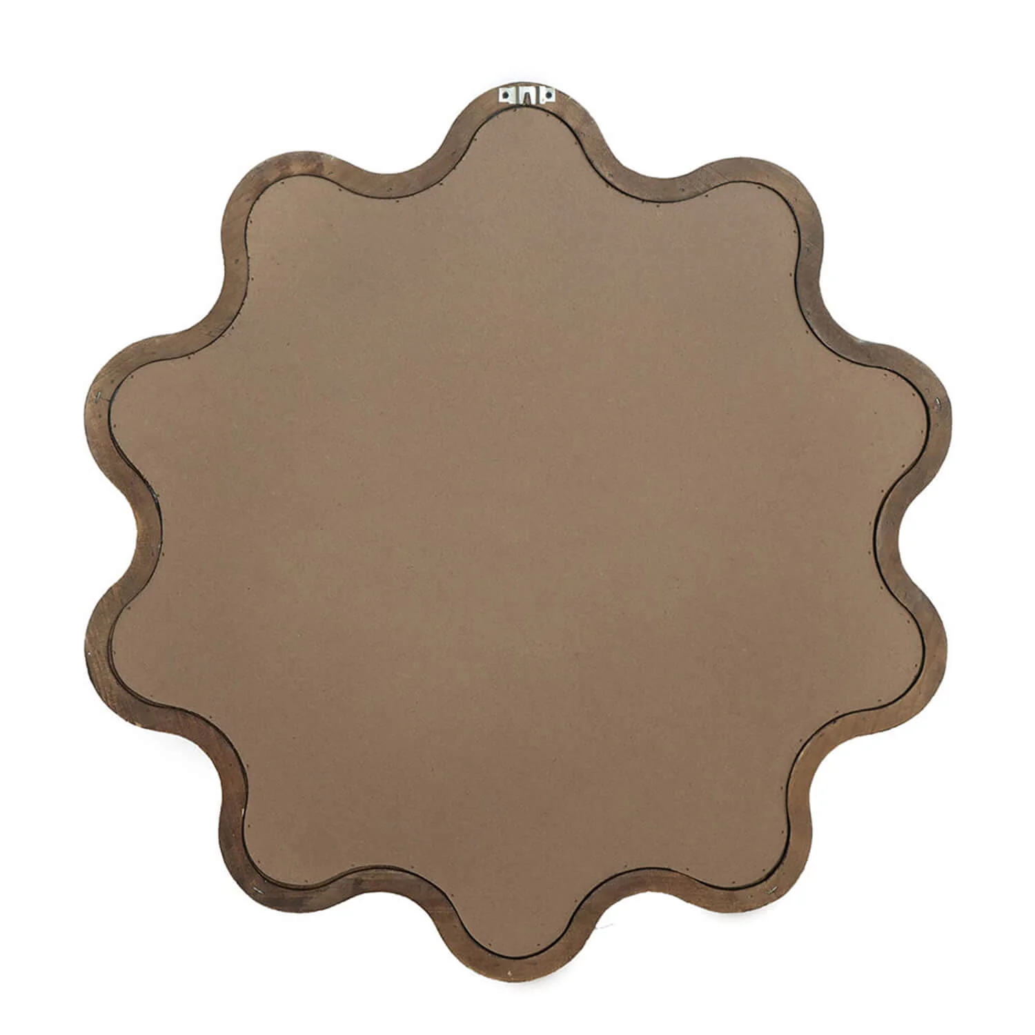 31"x30" Unique Wooden Accent Mirror for Living Room, Bedroom & Entryway - Image 5