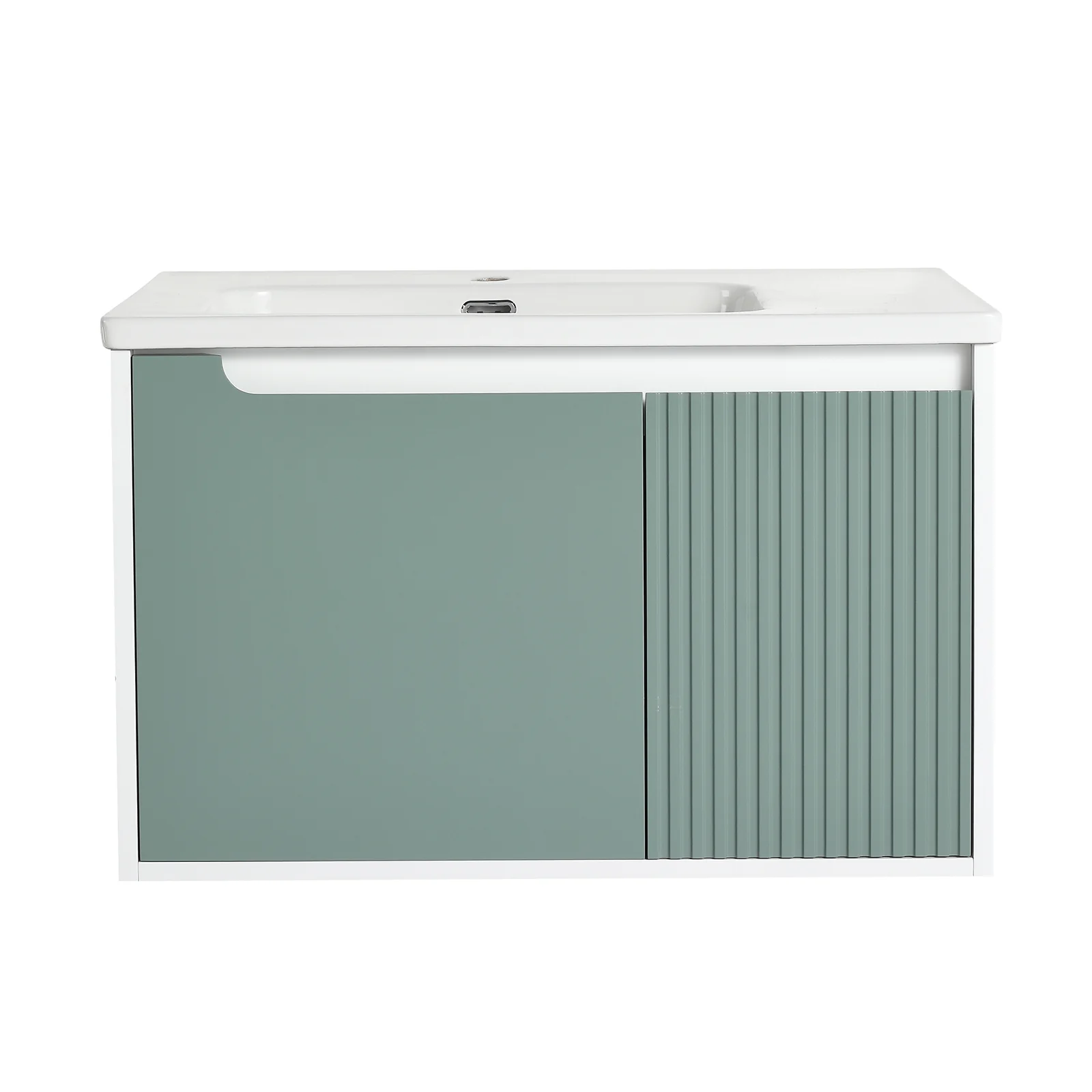 32 Inch Wall-Mounted Bathroom Vanities with Tops and Soft Close Door - Image 14