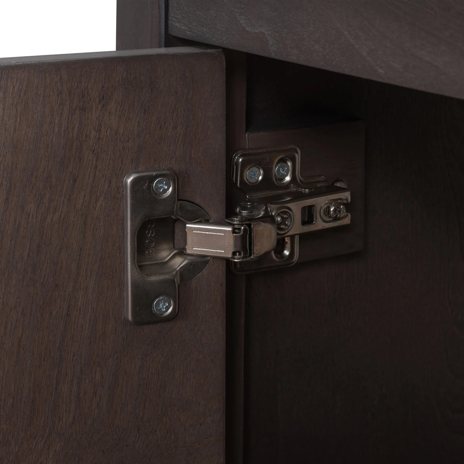 36" Brown Bathroom Vanity Cabinet Only - Image 12