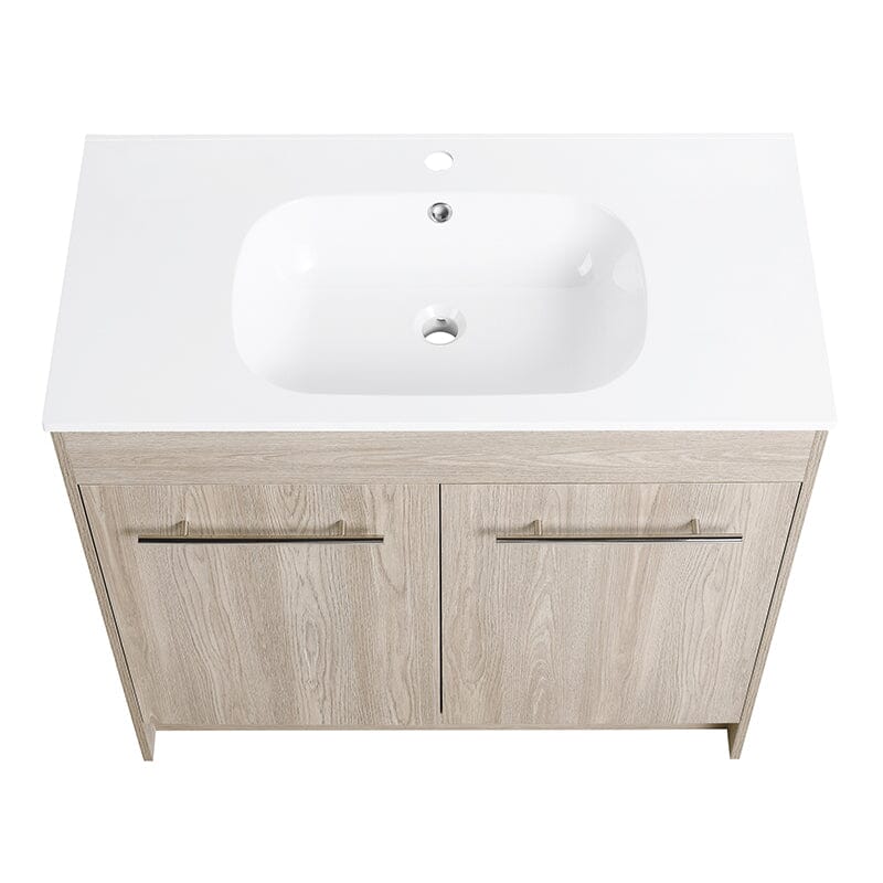36-Inch Freestanding Bathroom Vanity with Sink and Soft-Close Doors - Image 14