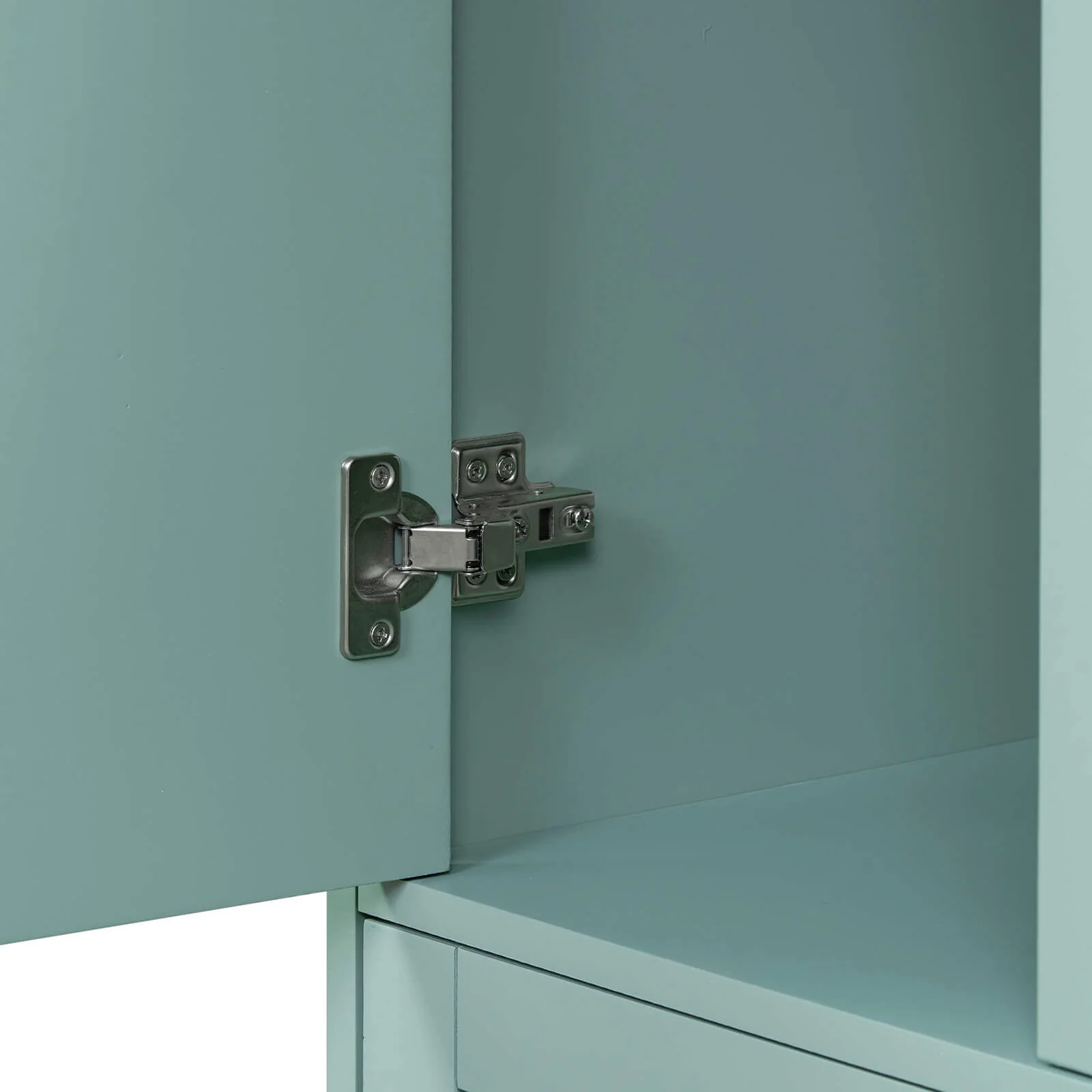 36'' Mint Green Bathroom Vanity with Integrated USB Charging - Image 11