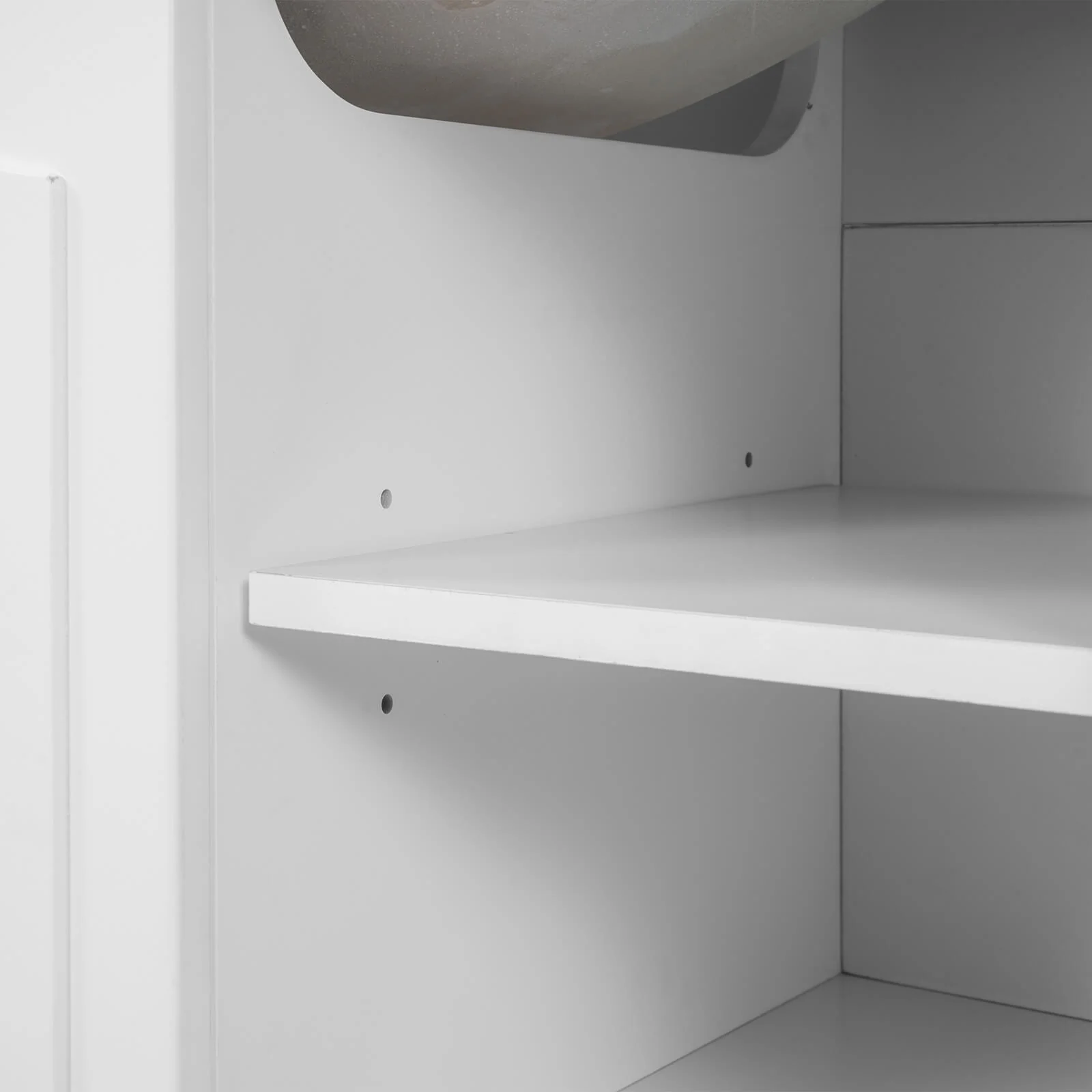 36'' White Bathroom Vanity Cabinet Only - Image 12