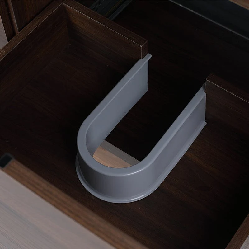 48" Large Countertop Bathroom Vanity with Sink Floating Mount Soft-Close Drawers - Image 26