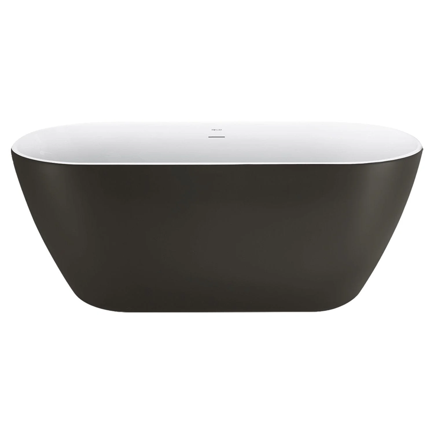 Mokleba 59'' Acrylic Freestanding Flatbottom Bathtub Seamless Soaking Stand Alone Tub - Image 17