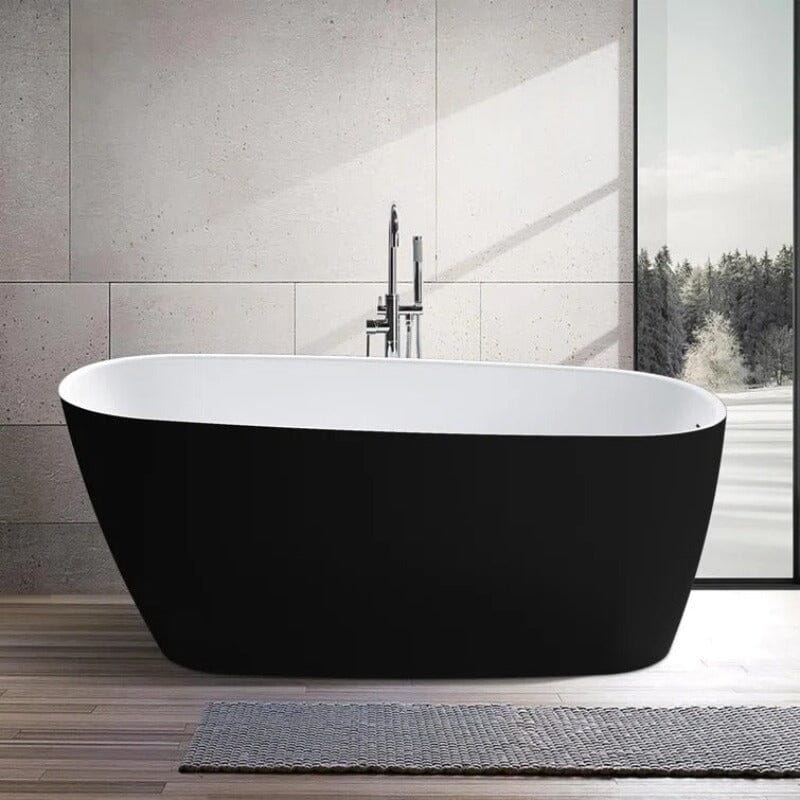 Mokleba 59" Acrylic Single Slipper Bathtub, Modern Style, Color Consistency, Exclusive Patent - Image 22