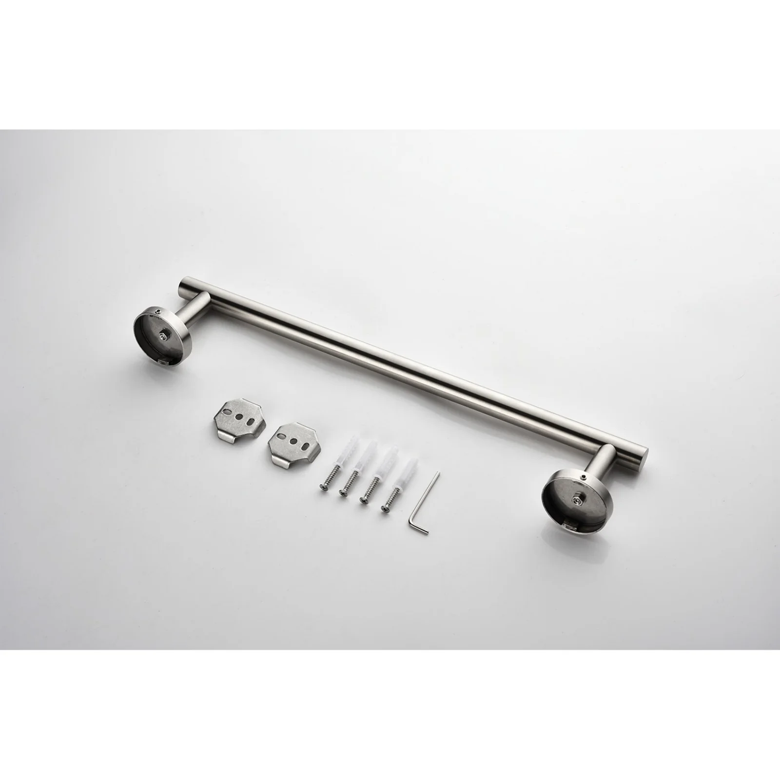 Giving Tree 6-Piece Wall-Mounted Stainless Steel Bathroom Towel Rack Set - Image 26