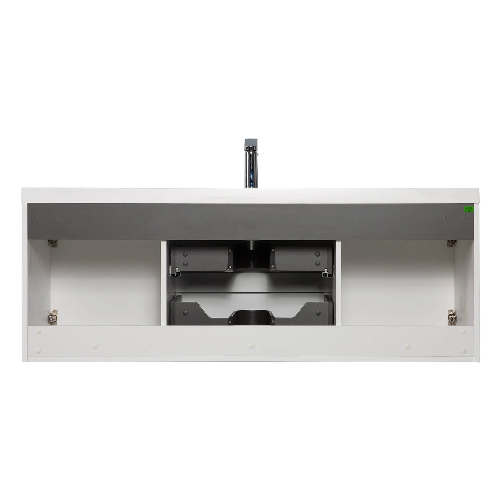 60" Single Sink Vanity Featuring a Spacious Countertop - Image 8