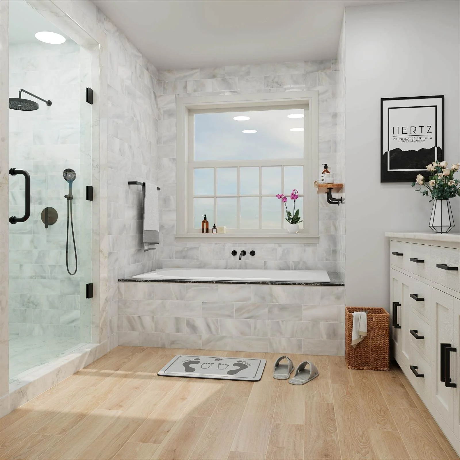 60" Solid Surface Drop-In Soaking Tub - Image 4