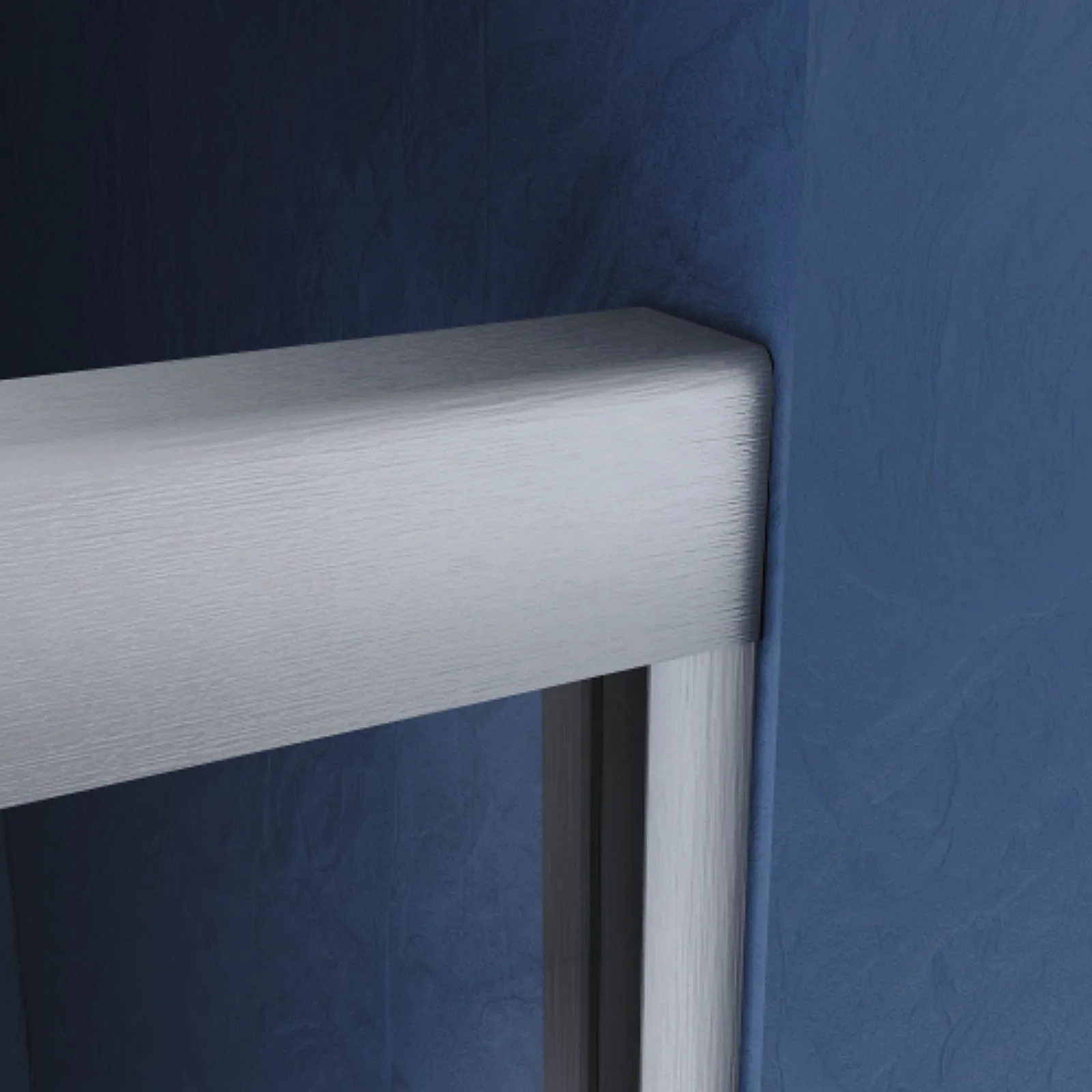 56"-60" x 62" Brushed Nickel Semi-Frameless Double Sliding Bathtub Door - Image 5