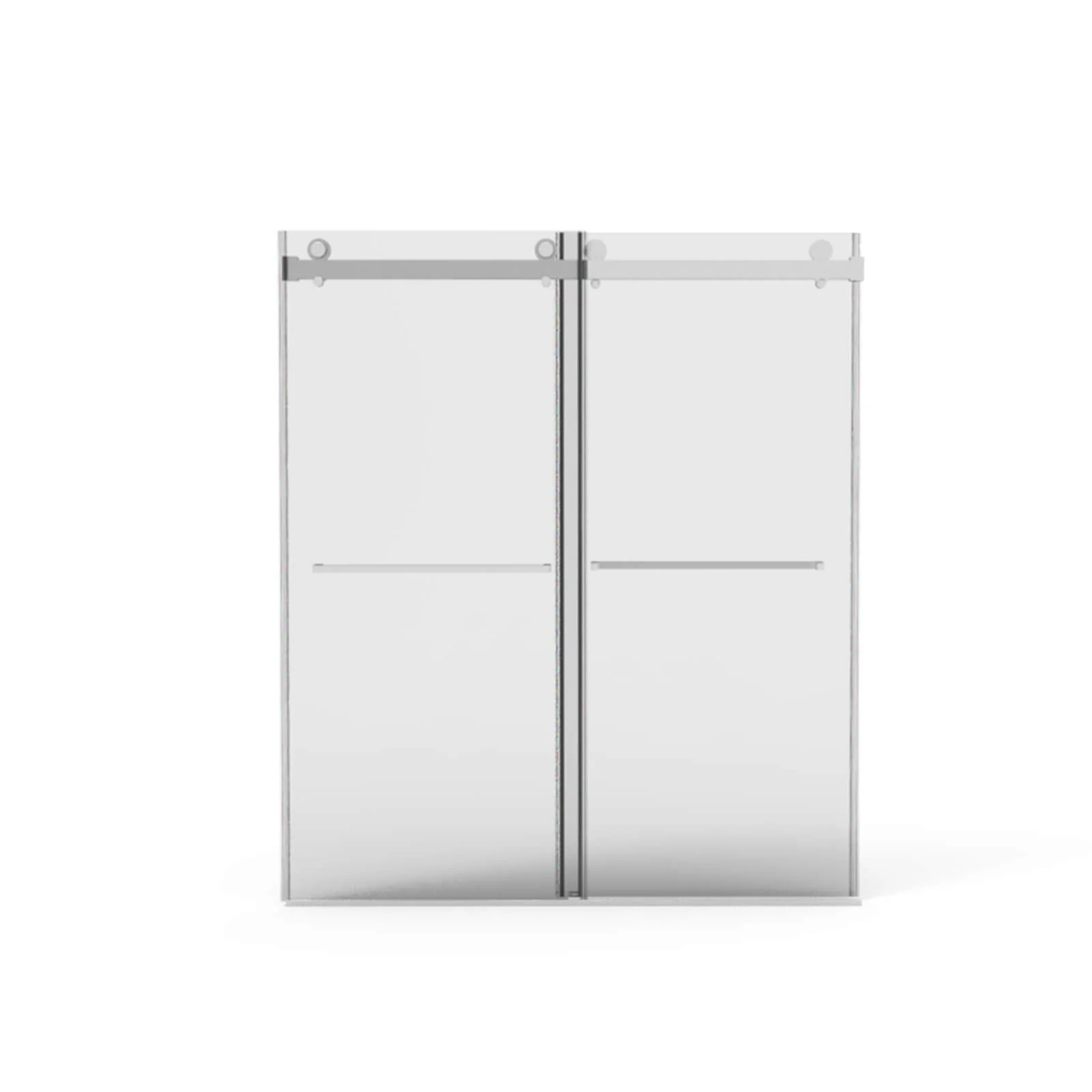 56"-60" x 70" Brushed Nickel Shower Door with Laminated Tempered Safety Glass - Image 16