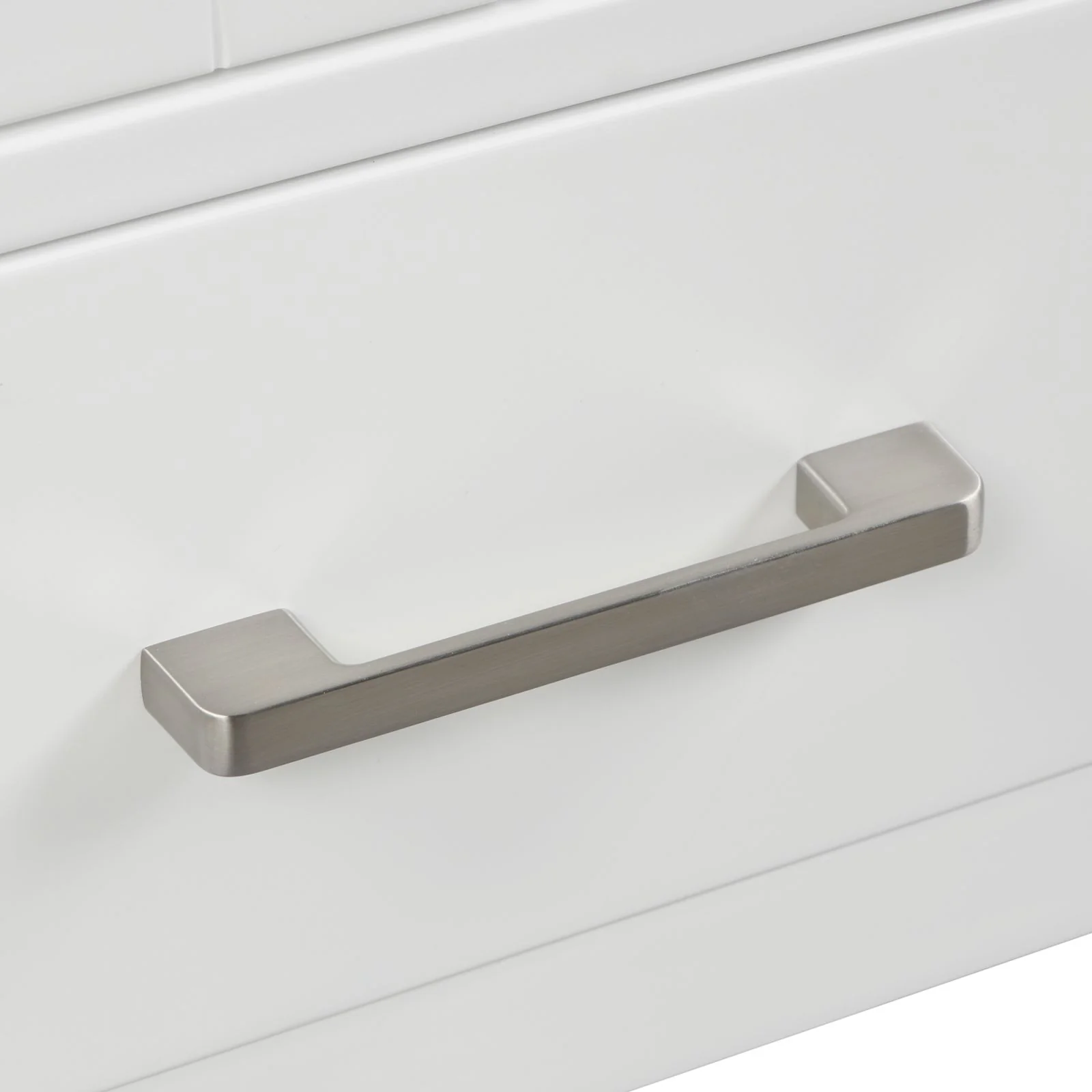 Blossom 60" Matte White Freestanding Double Sink Vanity with Drawers and Carrara Marble Countertop - Image 10