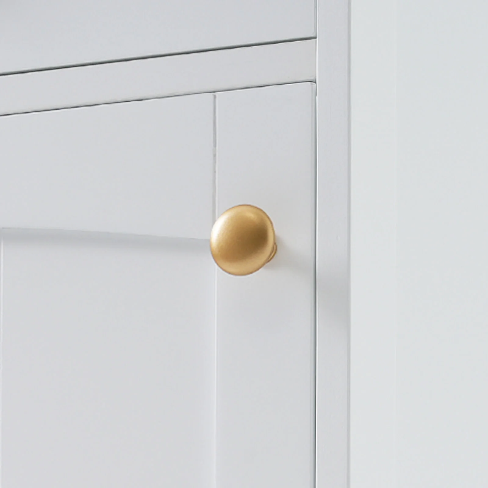 63" Tall White Freestanding Linen Cabinet - Image 23
