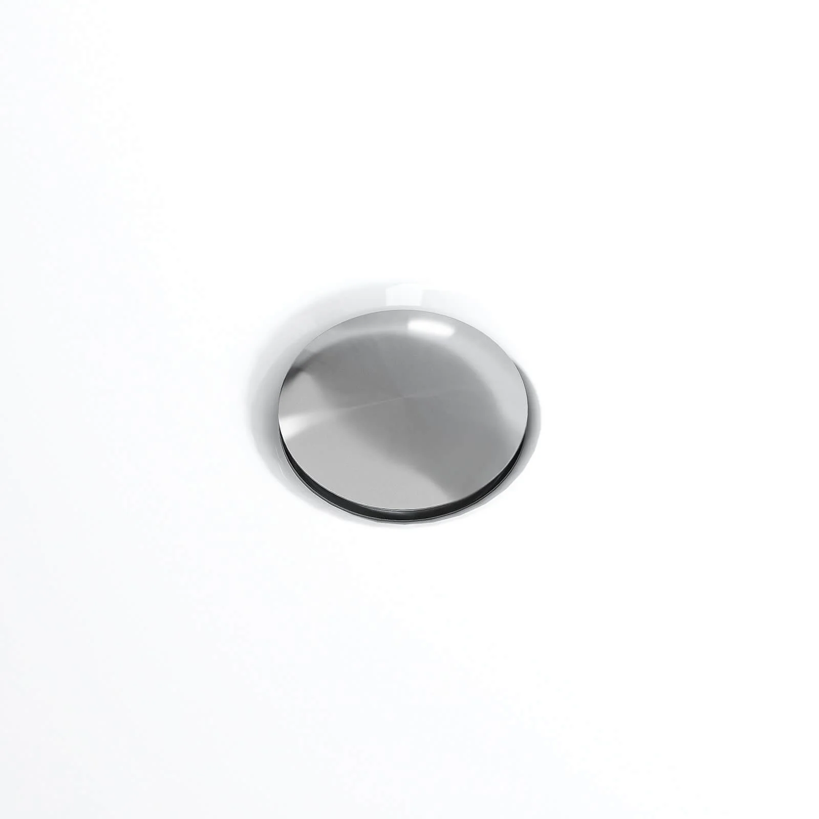 67" Glossy White Fluted Acrylic Soaking Bathtub - Image 5