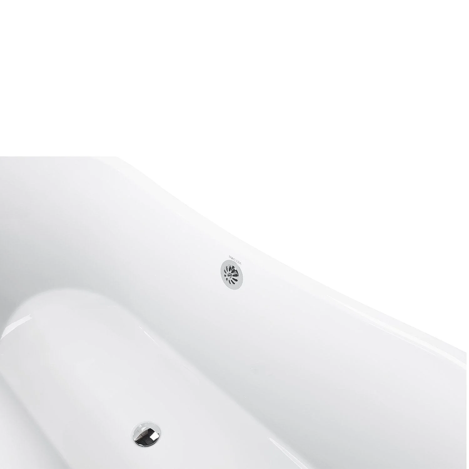 Mokleba 67" Rolled Rim Claw Foot Double Slipper Tub - Acrylic Material, Freestanding Design, Immersive Soaking Experience - Image 14