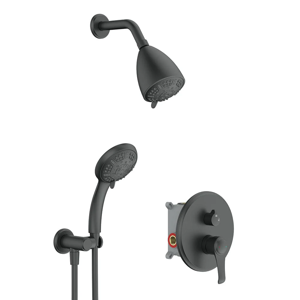 8 Spray Filtered Shower Head and Hand Shower for Small Bathroom - Image 3