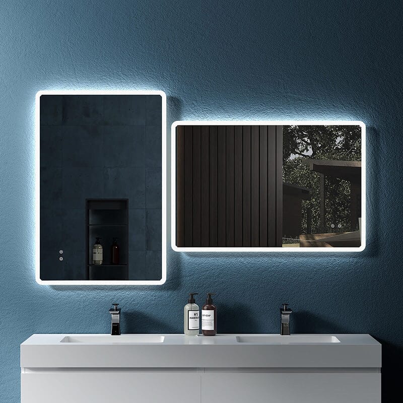 Anti-fog Rounded Rectangular Bathroom Mirror - Image 15