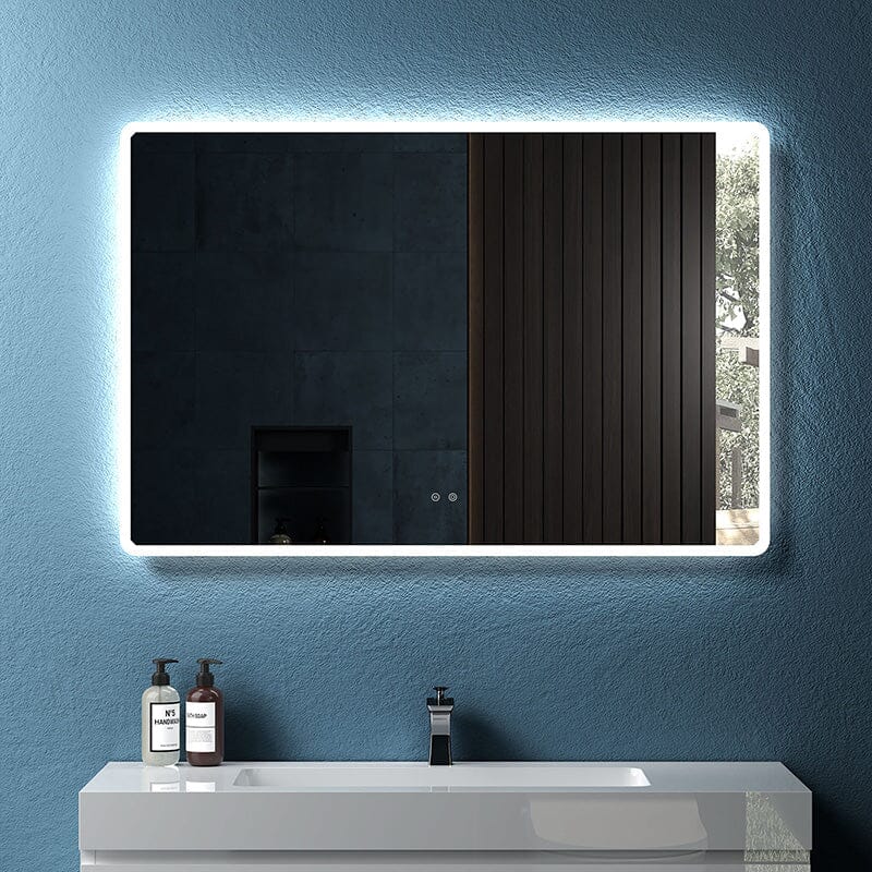 Anti-fog Rounded Rectangular Bathroom Mirror - Image 39