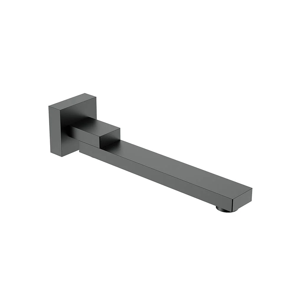 Bathroom 12" Square Wall Mounted Shower Set with Hand Shower & Tub Spout - Image 42