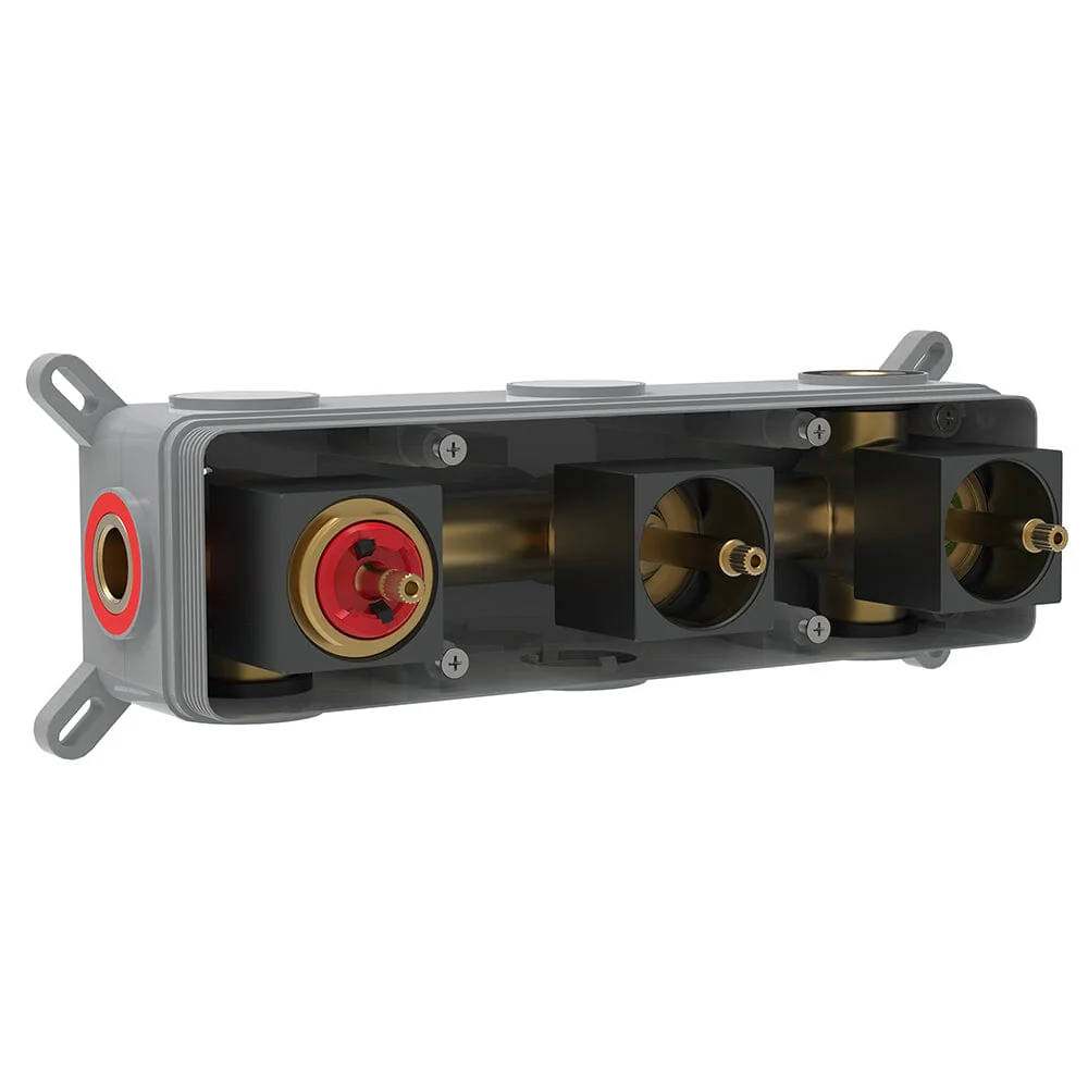 Bathroom 12" Square Wall Mounted Shower Set with Hand Shower & Tub Spout - Image 43