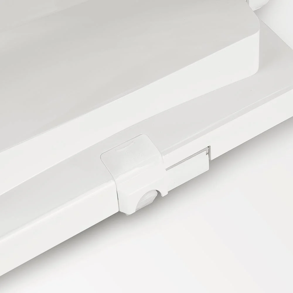 Bidet Seat for Elongated Toilets - Electronic Heated Toilet Seat with Warm Air Dryer and Temperature Controlled Wash Functions - Image 8