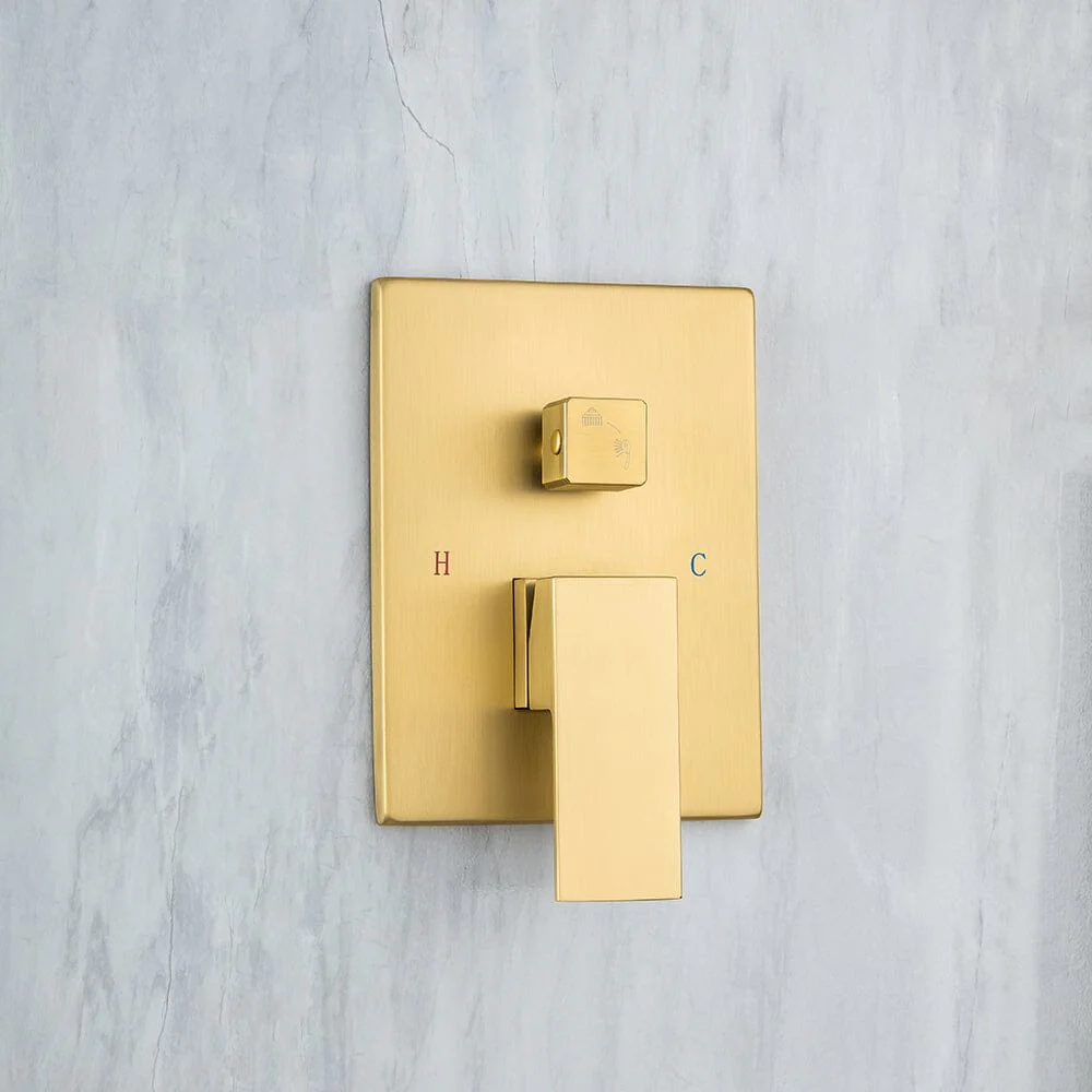 Ceiling Mount Shower 2 Spray Patterns with 12 in. Rain Shower Head Systems - Image 9