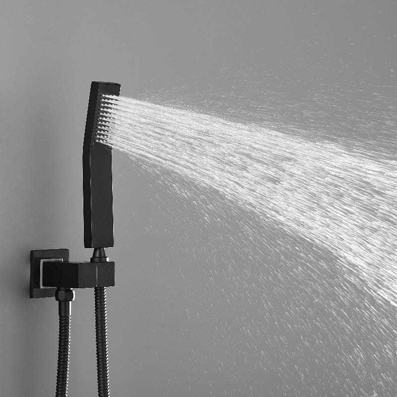 Giving Tree 2-Spray Patterns 10 Inch Bathroom Luxury Rain Mixer Shower Complete Combo Set - Image 5
