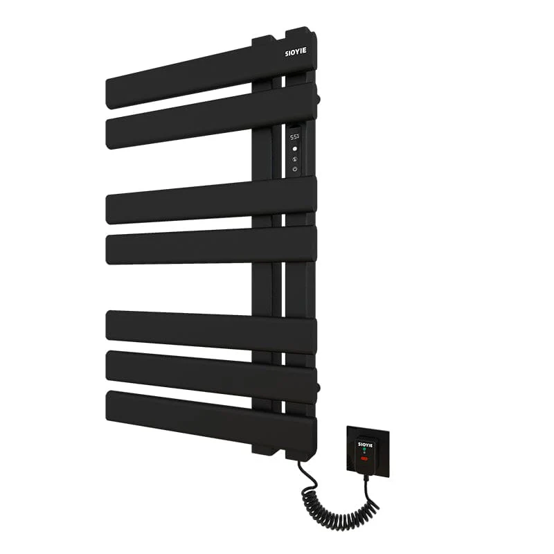 Electric Towel Warmer, Heated Towel Rack with Touch Panel, Timer & Adjustable Temperature, Flat 7 Bar Towel Warmer, Plug-in - Image 20