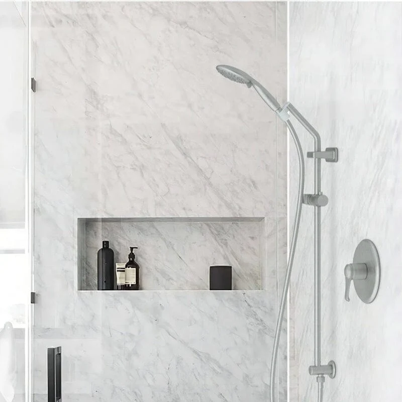 Full Slide Bar Multi Function 4.7'' Massage Shower Head with Valve - Image 19