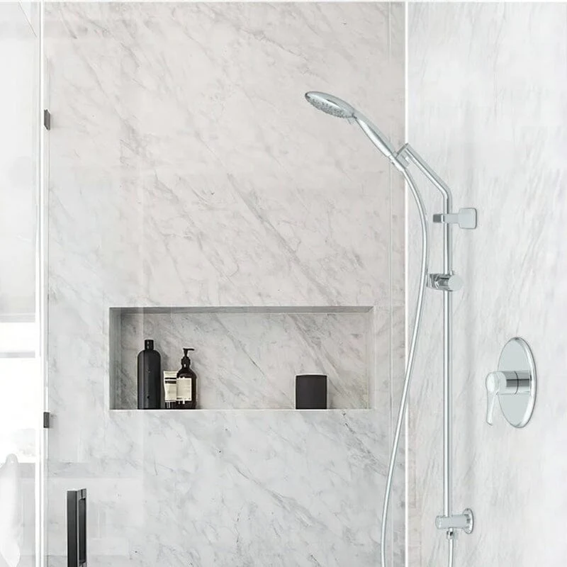 Full Slide Bar Multi Function 4.7'' Massage Shower Head with Valve - Image 31