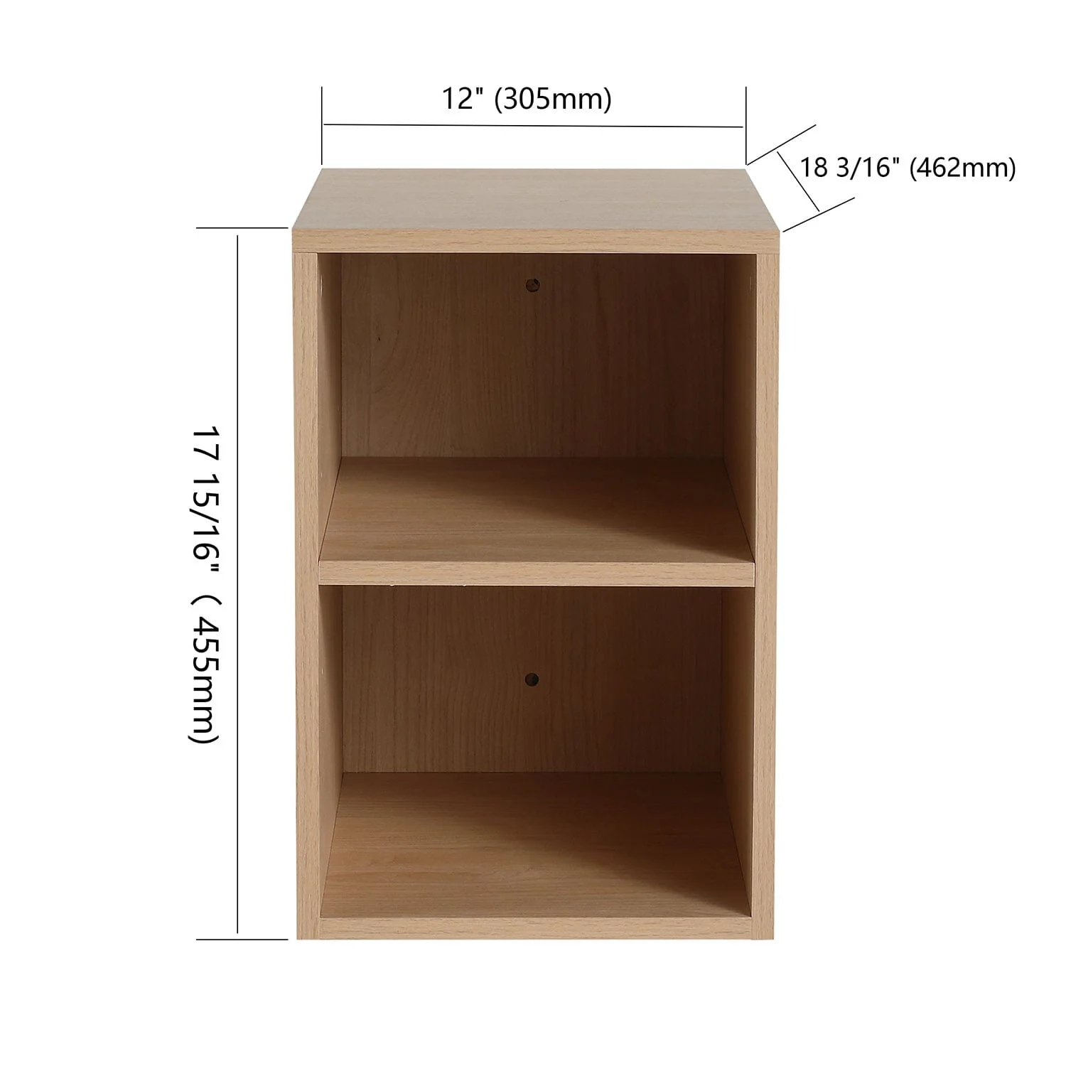Giving Tree 12 Inch Double Layer Small Wall Mounted Storage Shelves for Small Bathroom - Image 7