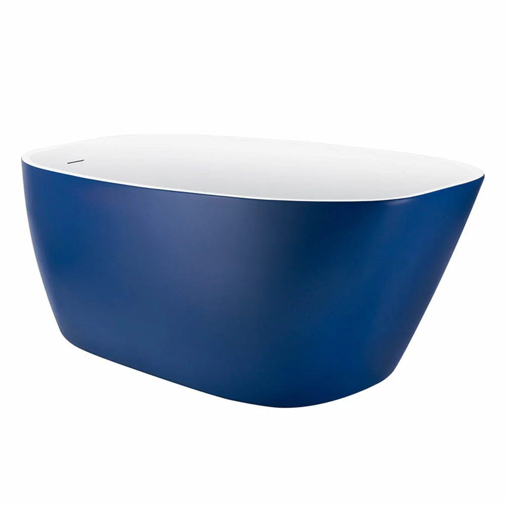 Mokleba 63" Acrylic End Drain Freestanding Tub with Pop-up Drain - Image 26