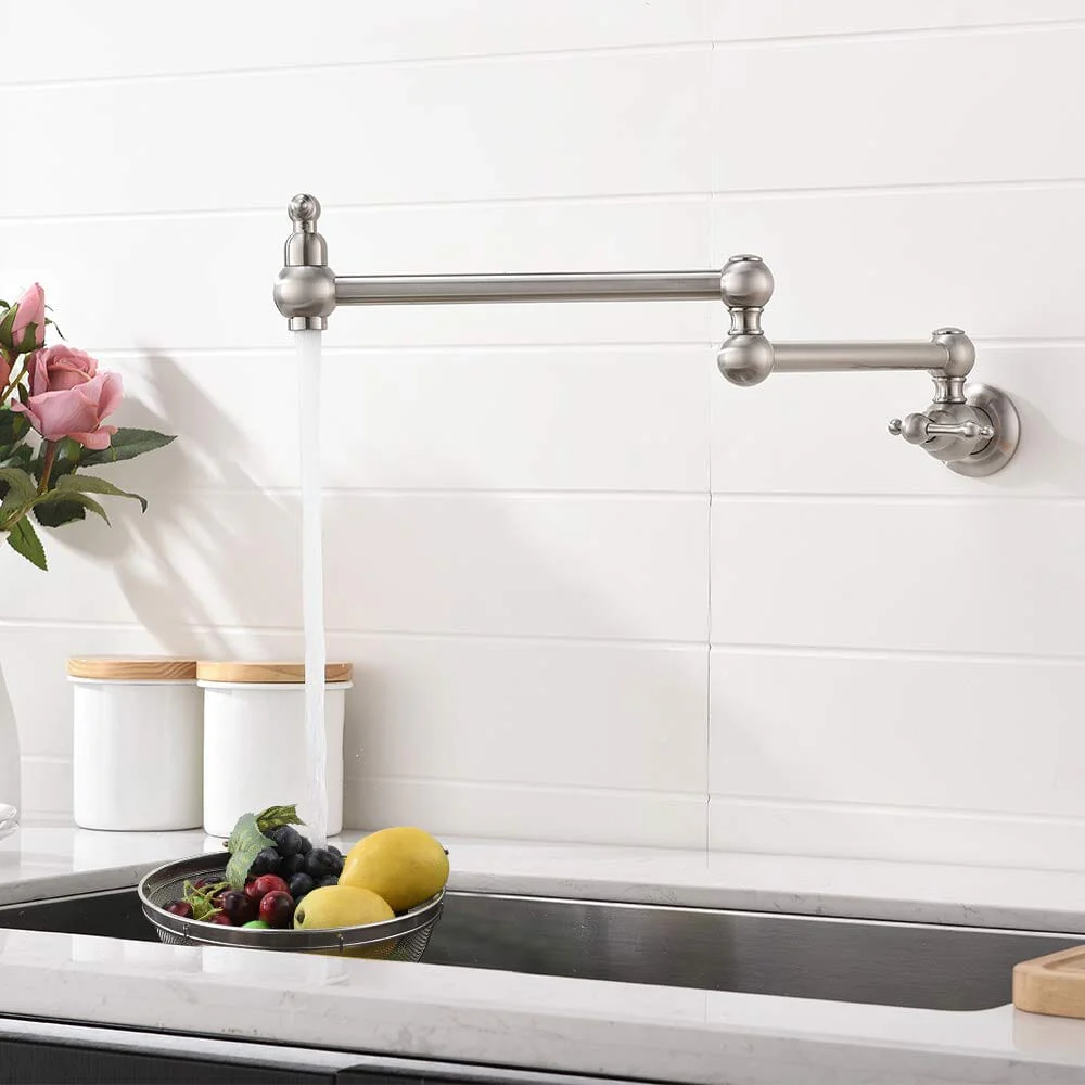 Giving Tree Wall Mounted 23'' Pot Filler Faucet Two-handle - Image 10