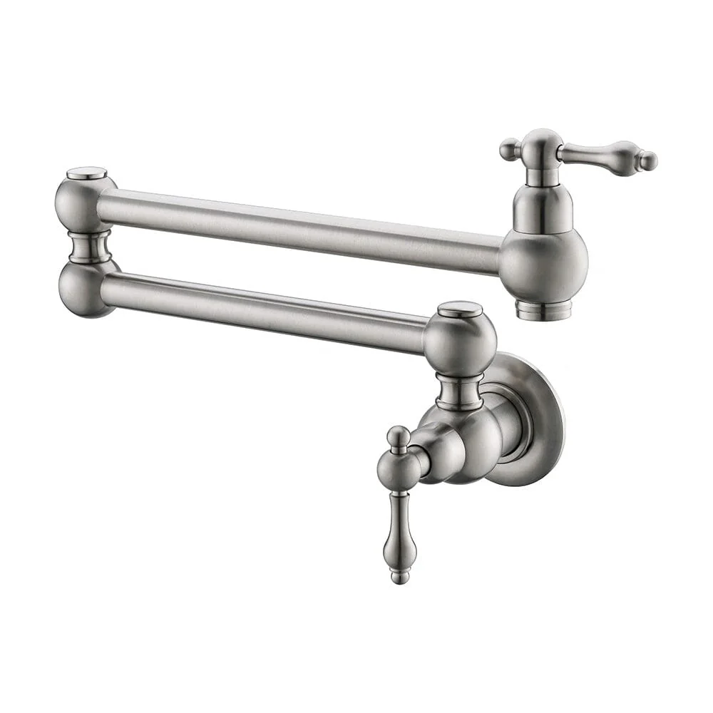 Giving Tree Wall Mounted 23'' Pot Filler Faucet Two-handle - Image 11